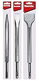 Makita 3 Piece - SDS-Plus Chisel & Point Bit Set