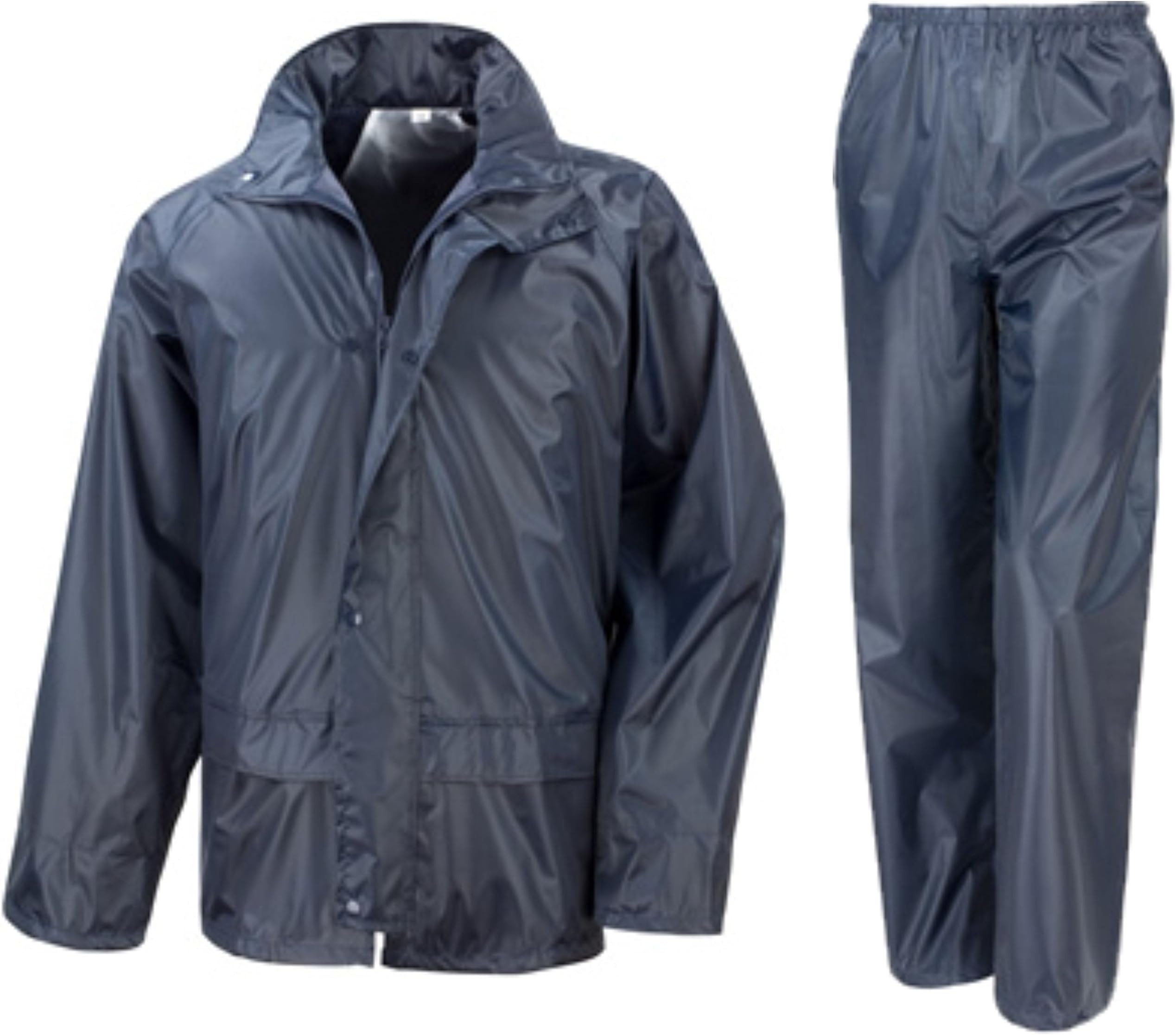 Mountain Pass Mens Waterproof Set Mens Waterproof Rain Coat Kagool Jacket Coat & Trouser Trousers Bottoms Set Suit Work Camping Fishing