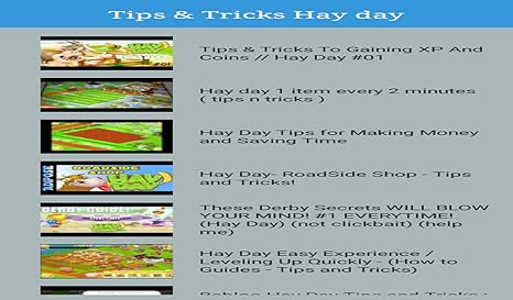 Amazon Com Unofficial Guide For Hay Day Appstore For Android -