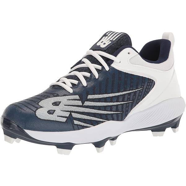 Adidas PowerAlley 3 Low Men\'s Cleats Size 11 Blue White Gray Lace Up s-l400.jpg main image 2