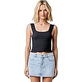 florence by mills Women's Stretch Seersucker Crop Top