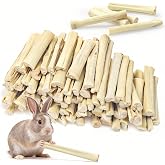 StyEdEk 2.2Lb/1000g Natural Sweet Bamboo Chew Toys for Rabbit Chew Sticks | Bamboo Sticks, Teeth Grinding Treats Snack for Chinchilla, Bunny, Hamster, Guinea Pig, Rat and Other Small Animals