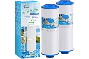 TOREAD 4CH-949 Spa Filter Replaces PWW50L, FIL50-5D13H15FCT-3, Filbur FC-0172, SD-01143, 817-4050, Rising Dragon 50, Waterway