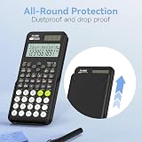NEWYES 991MS-II Scientific Calculator 401 Functions Black view 9