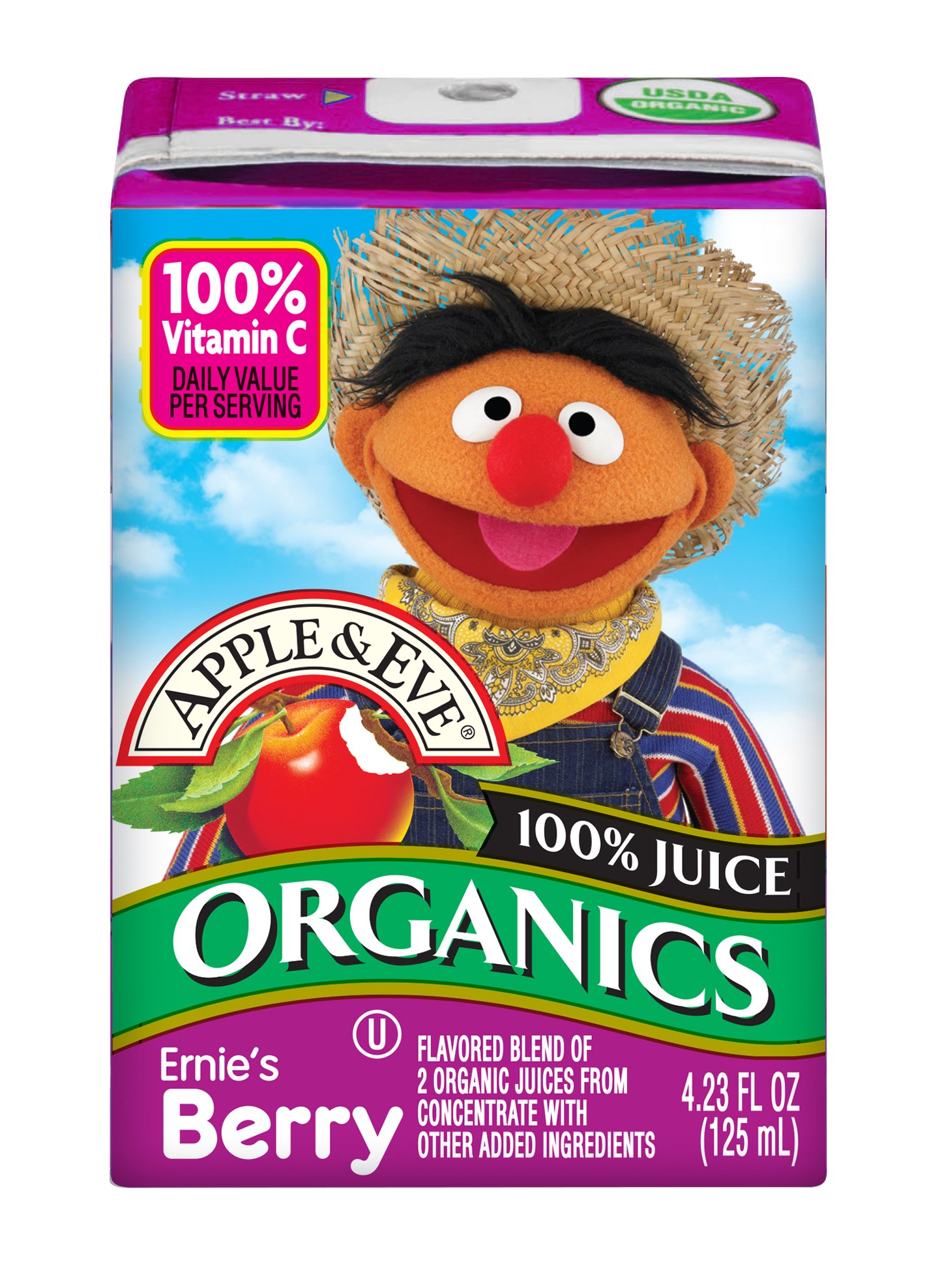 Amazon.com : Apple & Eve Juice, Grover's White Grape, 4.23 Ounce, 8 ...