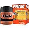 FRAM Extra Guard PH6607, 10K Mile Change Interval Spin-On Oil Filter, black