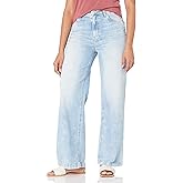 Current/Elliott Women’s The Navigator Wide Leg Pant – High Rise Denim for Women
