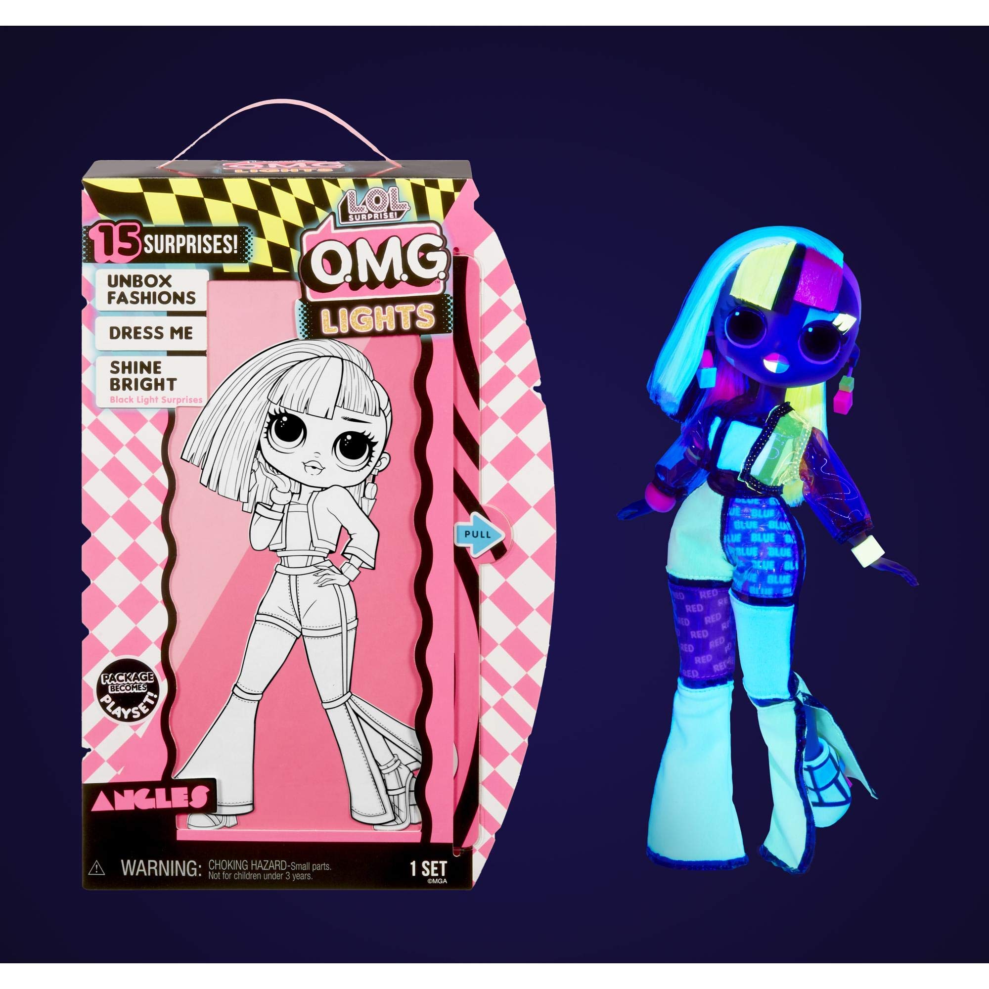 LOL Surprise Collectable Fashion Dolls - With 15 Surprises, Clothes and Accessories - Angles - OMG Lights Series โ image 1