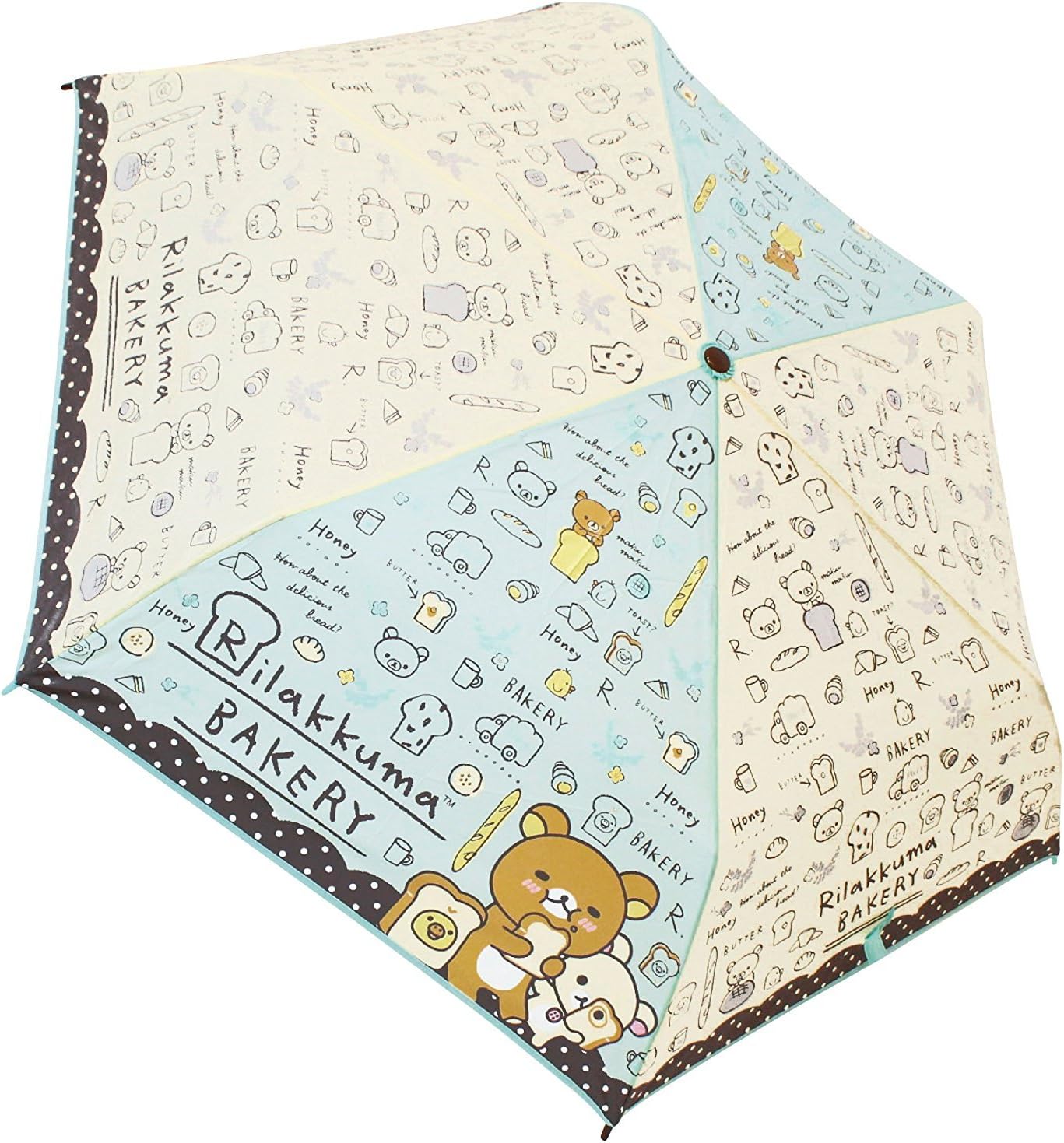 Rilakkuma Folding Umbrella 53CM ''Bakery'' Japan Import 90251