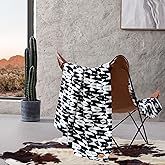 Wrangler - Blanket, Super Soft Plush Bedding, Yellowstone Inspired Throw Blanket for Couch or Bed (Navajo Black, 50" x 70")