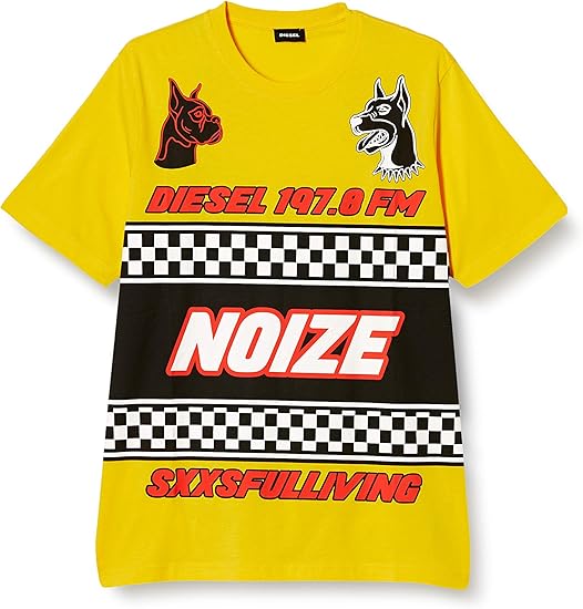 Amazon ディーゼル Diesel メンズ Tシャツ 00shce0091a Tシャツ カットソー 通販