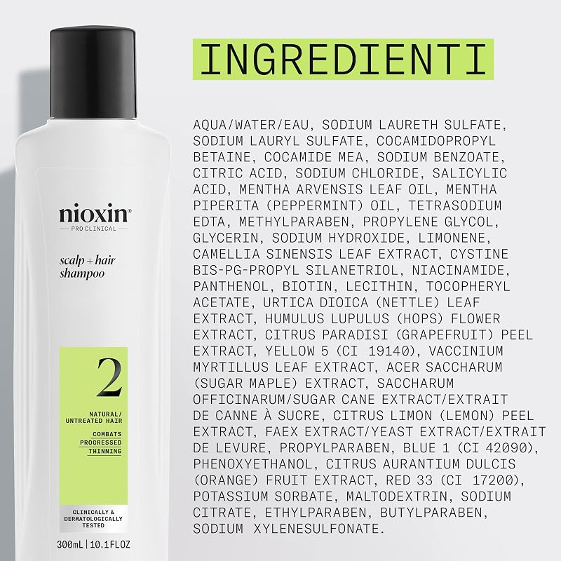 SYSTEM 2 Scalp + Hair stärkendes Shampoo (300ml)