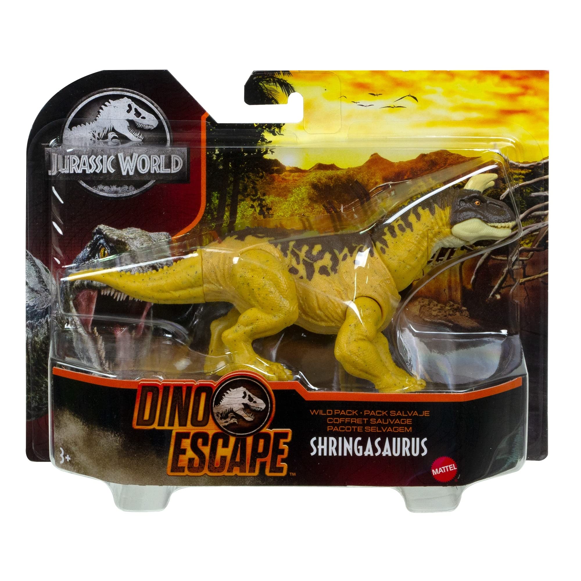 Jurassic World Mattel Dino Escape Wild Pack Shringasaurus