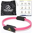 ProBody Pilates Fitness Ring – 14 Inch Pilates Ring for Focusing on Toning Inner Thighs, Arms, and Core