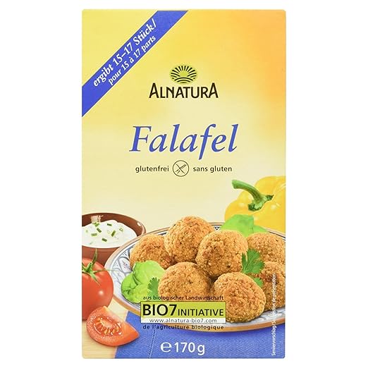 Alnatura Bio Falafel-Mischung, glutenfrei, 6er Pack (6 x 170 g)
