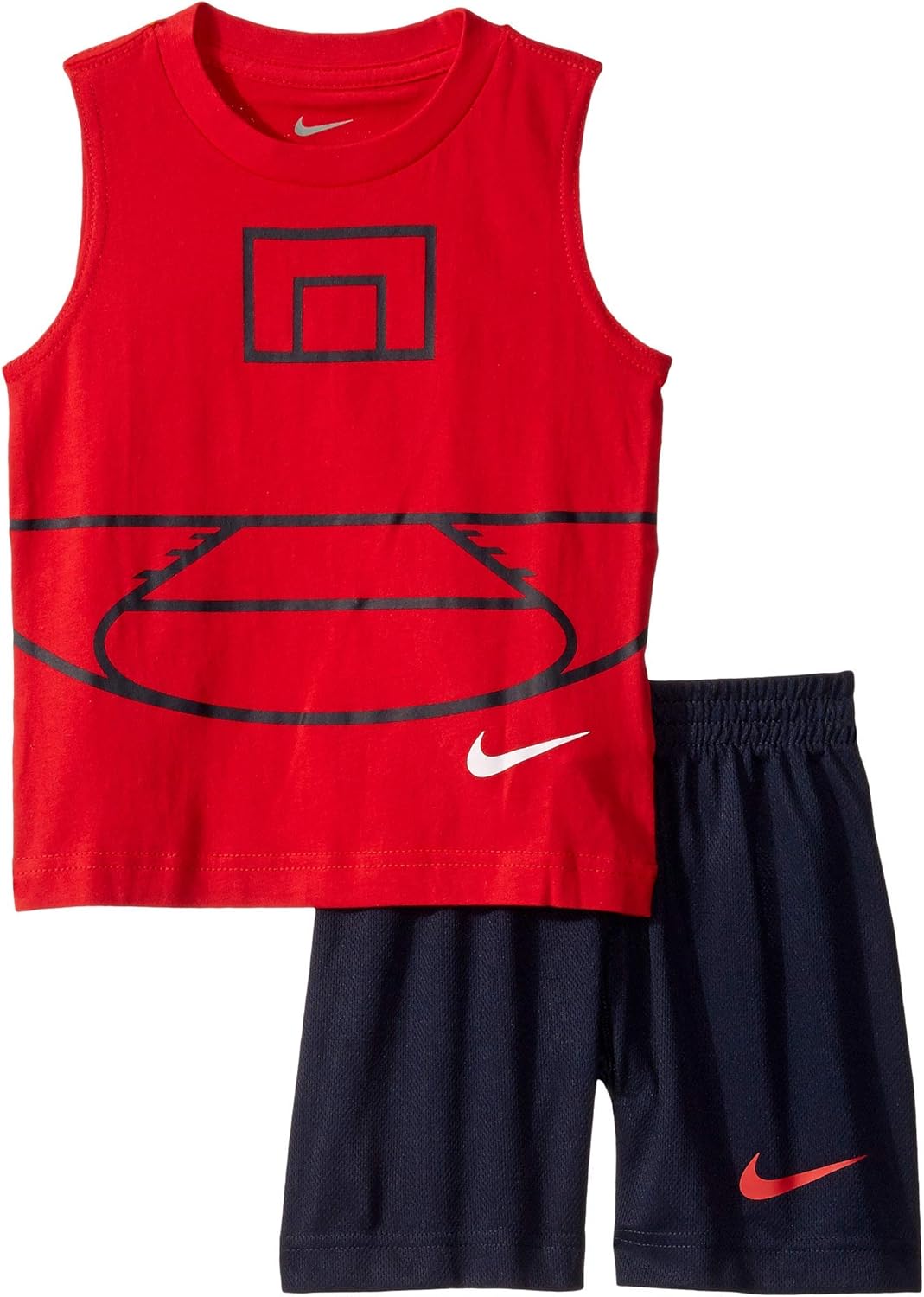 nike shorts and tank top set