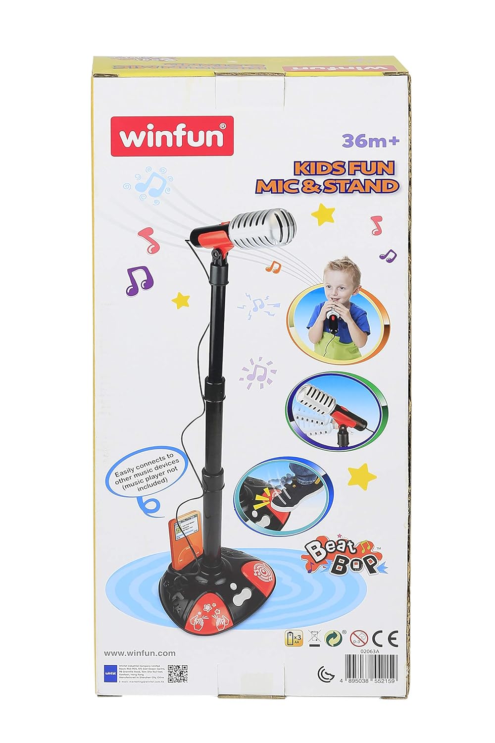 Winfun Kids Fun Microphone and Stand 