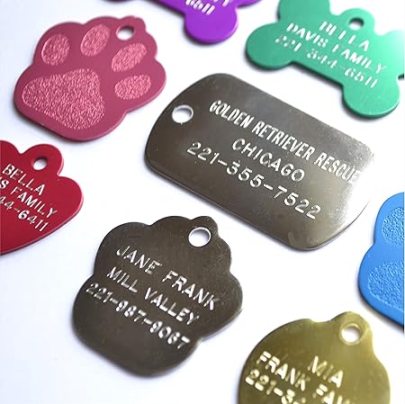 bulk engraved dog tags