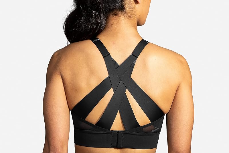 Femme Drive Interlace Run Sports Bra, Noir, 36 EU