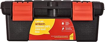 Am-Tech de 10 pulgadas mini caja de herramientas N0135: Amazon.es: Bricolaje y herramientas