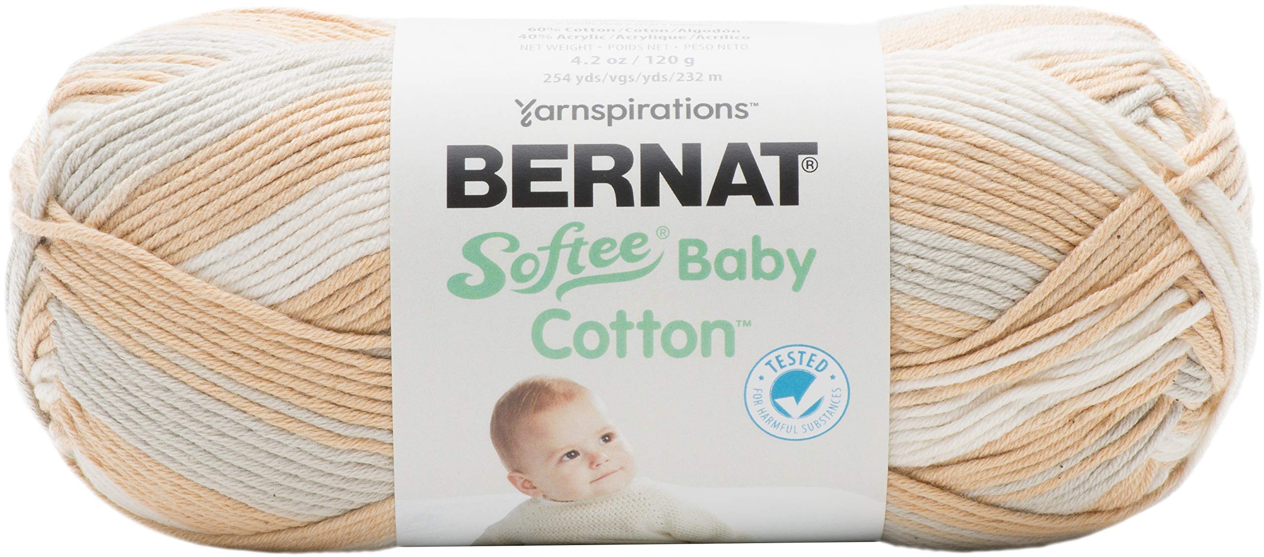 Bernat Softee Baby Cotton - Beach Baby Variegated, 16605252013, 120g