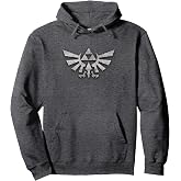 The Legend of Zelda Hyrule Crest Triforce Crackle Effect Pullover Hoodie