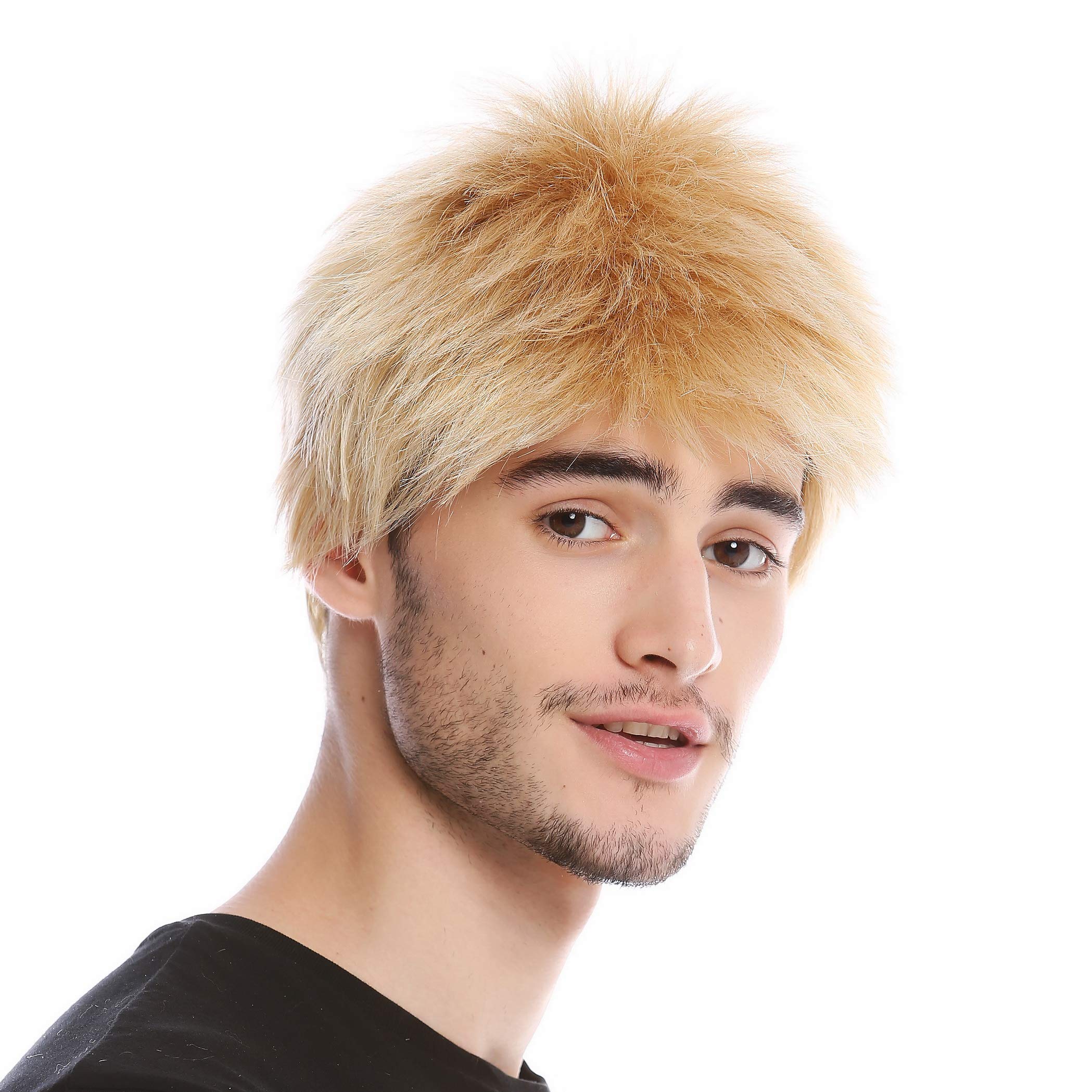 WIG ME UP - WL-3045-24B Men Gents Quality Wig short crew cut blond