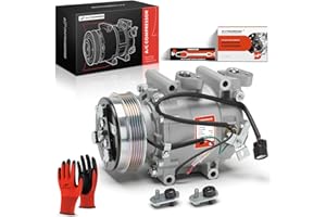 A-Premium Air Conditioner AC Compressor with Clutch Compatible with Honda Fit 1.5L 2009-2013