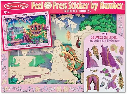 melissa and doug peel and press sticker by number