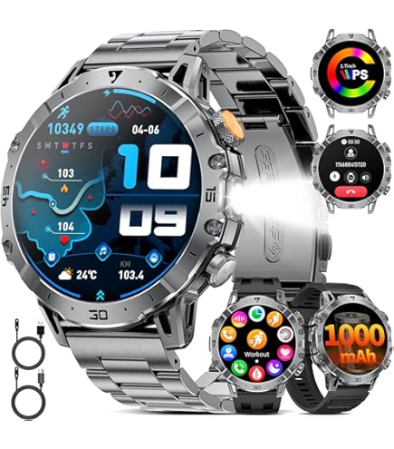 Amazon.com: K52 Smart Watch with BT Call for Android/iOS 1.39