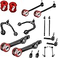 Suspension Dudes 16 PC Suspension Control Arm Kit for RWD Dodge Charger, Challenger, Chrysler 300, 2015-2023 K620177 K620178, Bushings Made In USA