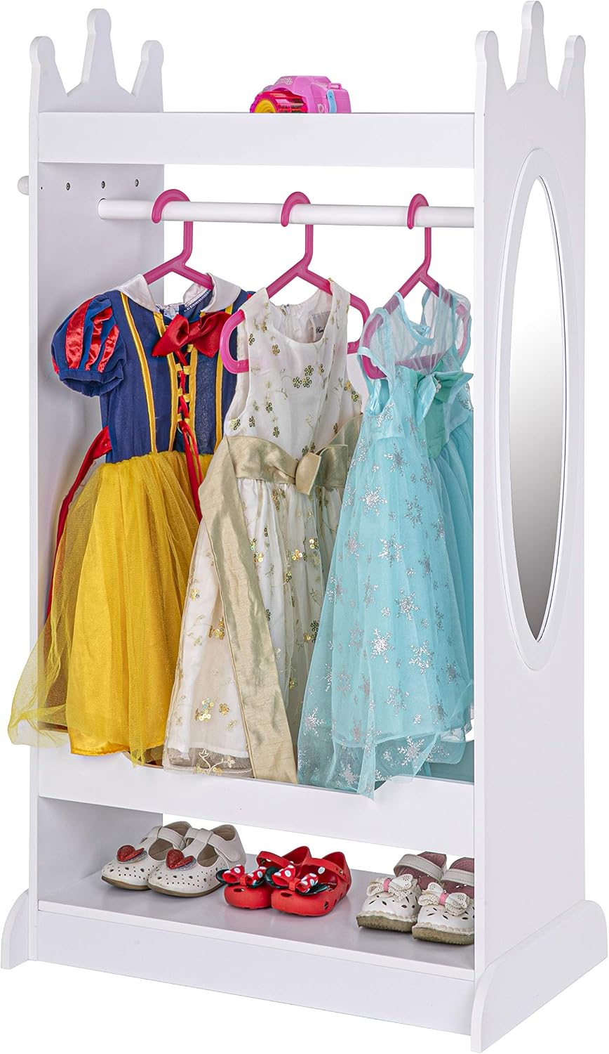 White Open Hanging Armoire Closet Pretend Storage Closet For Kids Costume Storage Dresser Utex Kid S See And Store Dress Up Center Costume Closet For Kids White Open Hanging Armoire Closet Pretend Storage Closet For Kids Costume Storage Dresser Utex Kid S See And Store Dress Up Center Costume Closet For Kids