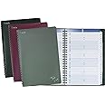 Mead Large Telephone/Address Book, 8-1/4 X 5-9/16 Inches, 82 Pages, Assorted Colors (64010)