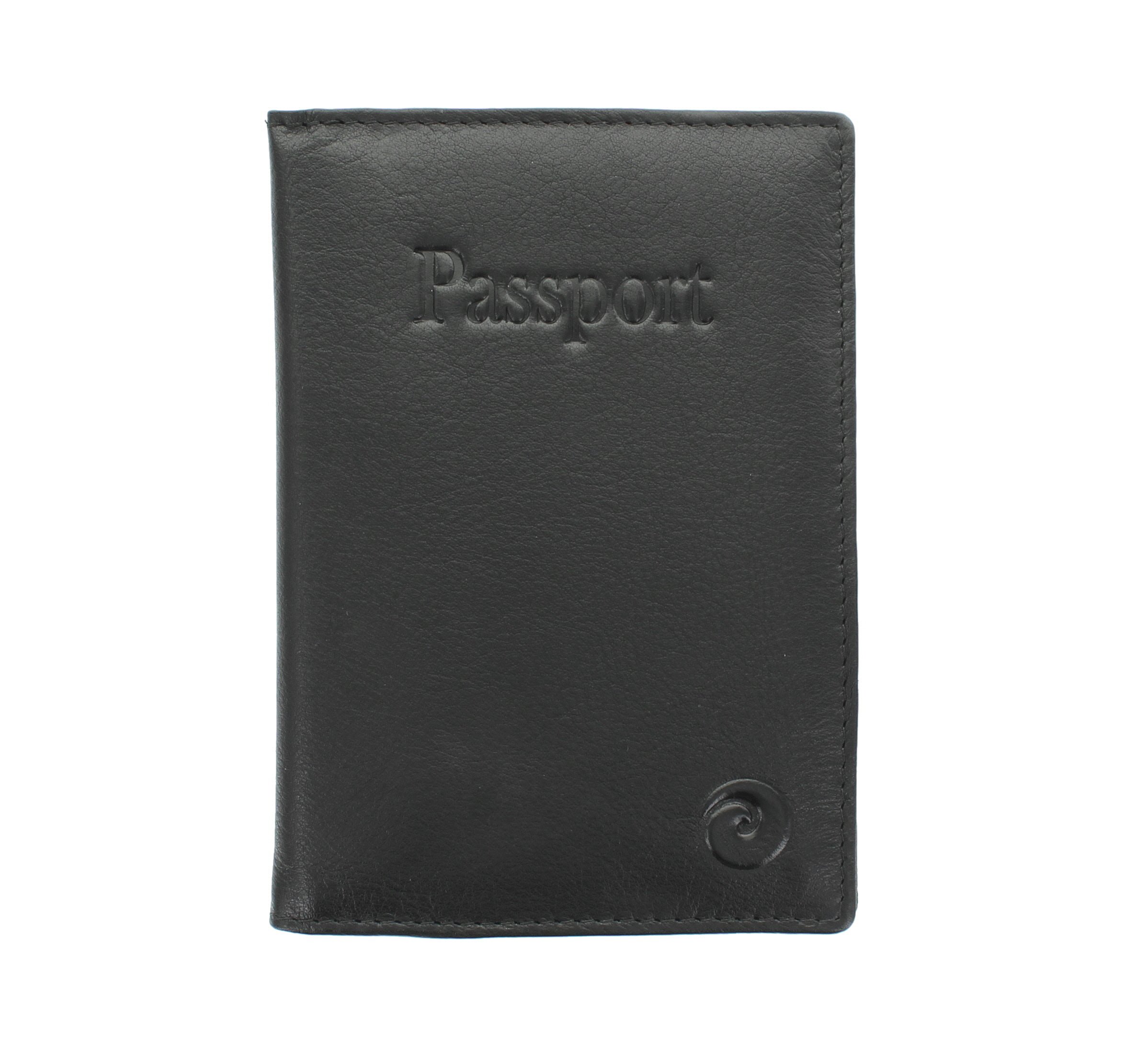 Mala Leather Origin Collection Passport Holder with RFID Protection 214_5 Black