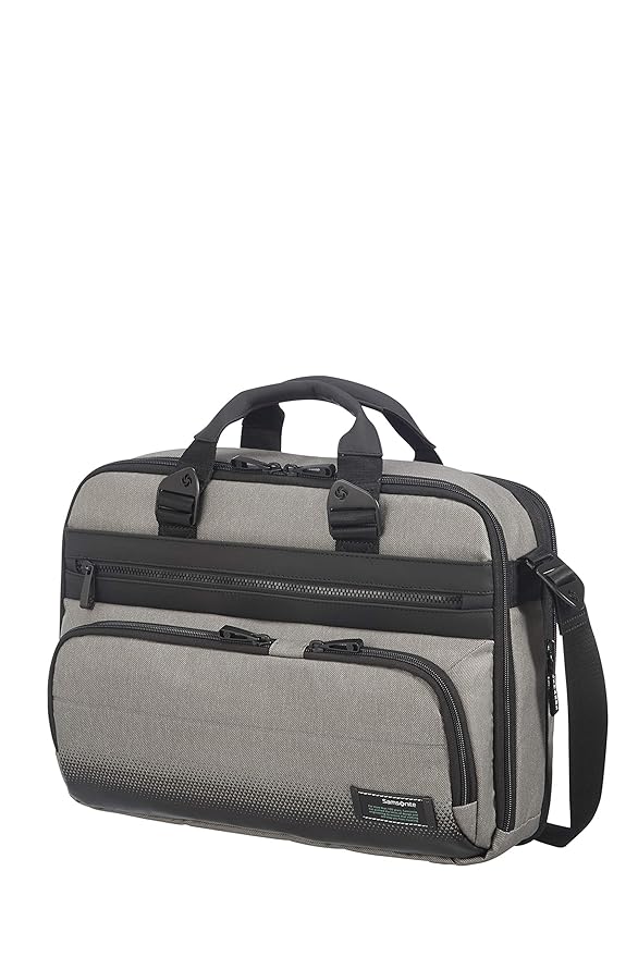 Samsonite Cityvibe Expandable Briefcase 41 cm, Ash Grey (Grey) 115513/2440 Amazon.co.uk
