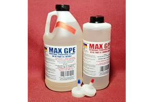 THE EPOXY EXPERTS, MAX EPOXY SYSTEMS MAX GPE RV Repair Panel Delamination, Injectable Glue -Wood Rot & Soggy Floors Stabilizer, Thin Consistency & Long Working Time for Deep Absorption -Very Strong Adhesive, Sealer, Fiberglassing Resin