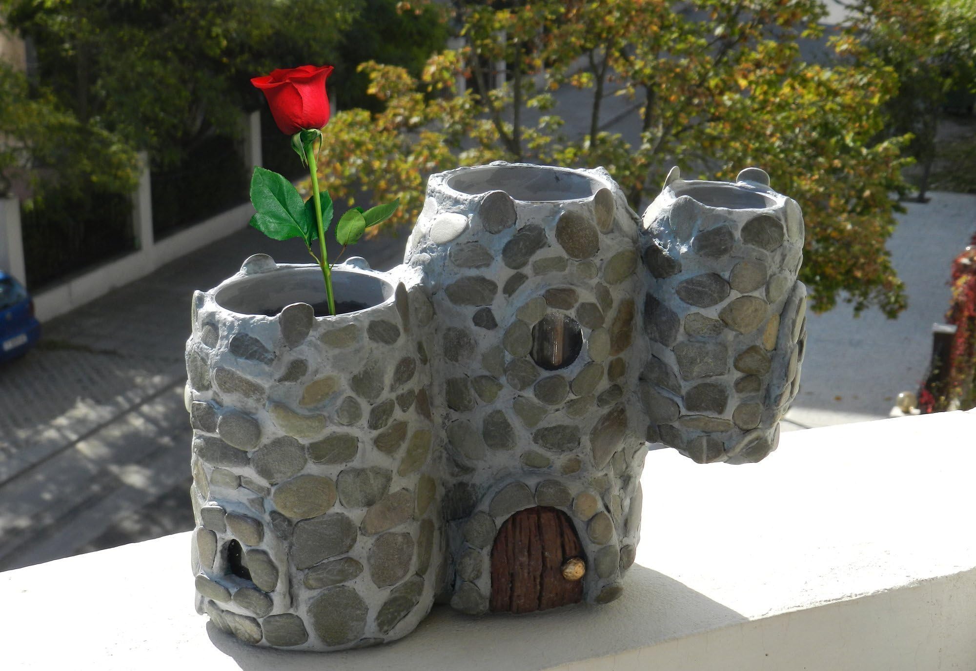 Stone Castle Desk Organizer