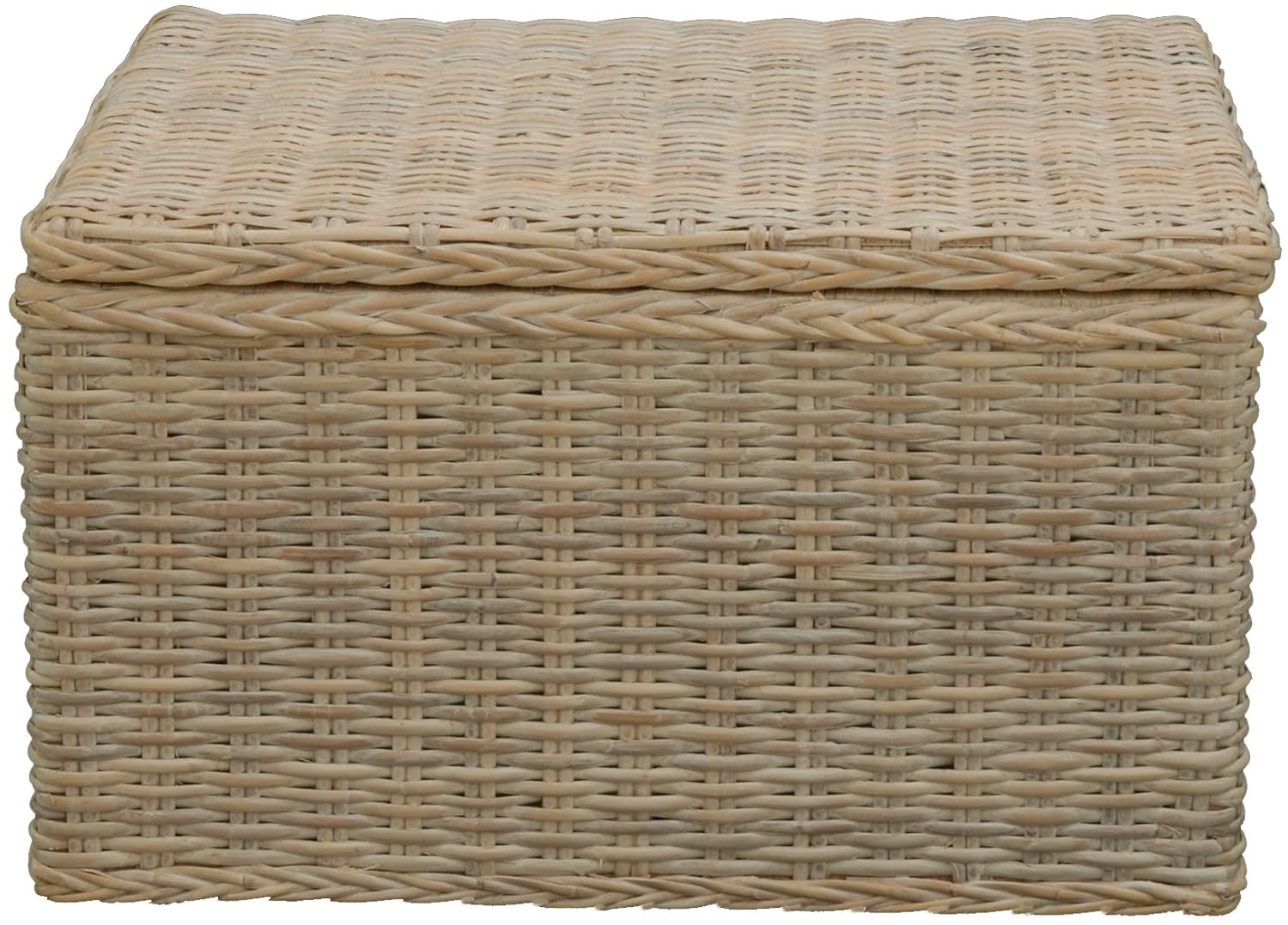 Spielzeugtruhe/Wäschetruhe mit Griffen Allzweck-Korb Truhe Aufbewahrung