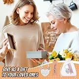 Partideal Thank You Keychain Gifts 10 Pcs Organza Bags & Cards Set view 5