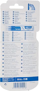 Pilot Frixion Clicker Retractable Erasable Rollerball 0.7 mm Pack of 3 view 3