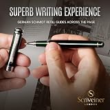 Scriveiner British Racing Green Laquer Rollerball Pen with Schmidt Refill view 8