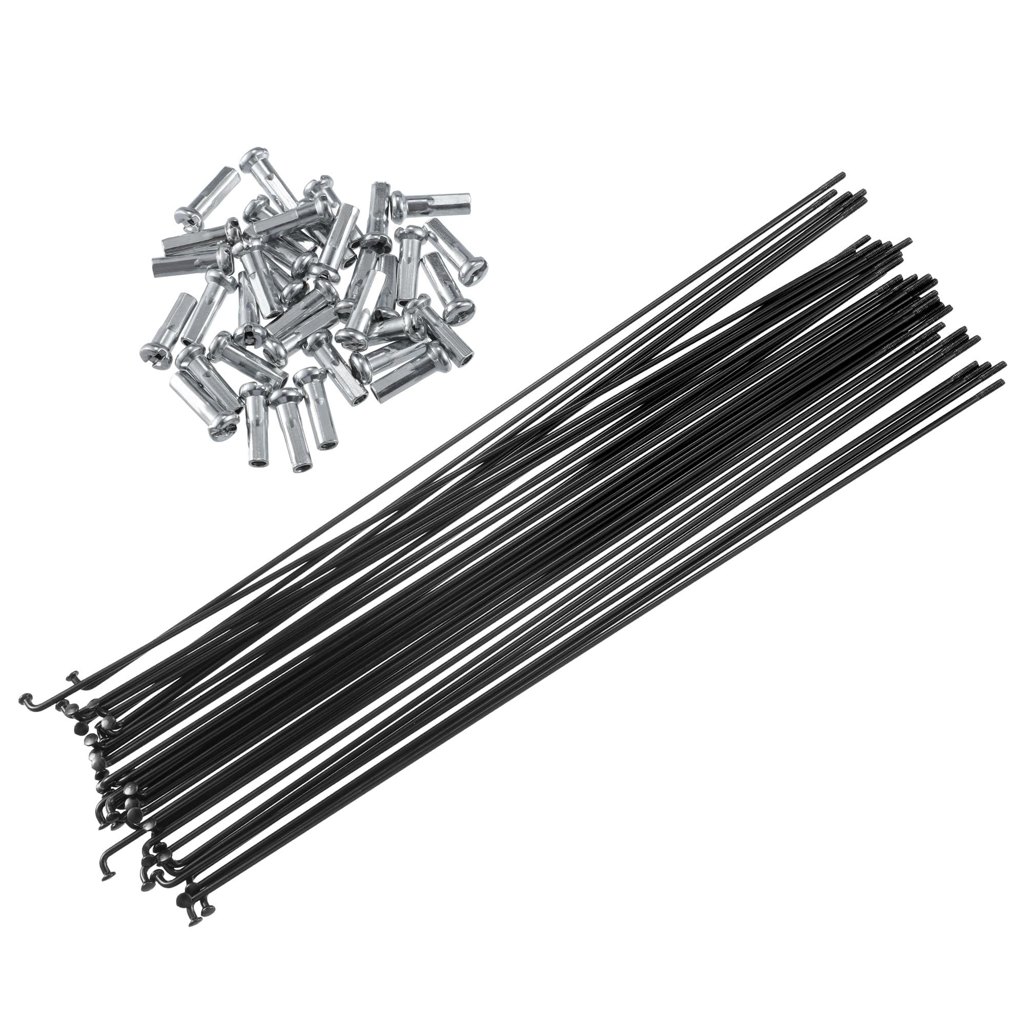 A ABSOPRO Bicycle Steel Spokes 14G Bike Spoke 263mm Length Set of 36