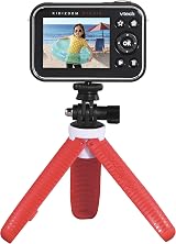 VTech KidiZoom Studio Red Video Camera for Kids with Green Screen