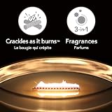 WoodWick Ellipse Trilogy Candle Calming Retreat Hearthwick Flame 50 Hr Burn Time view 3