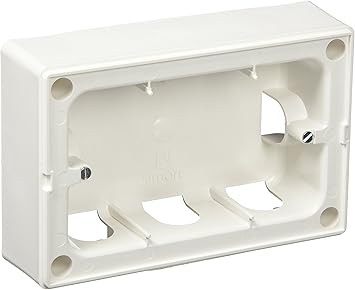 Simon 27860-35 - Caja De Superficie 4 Elementos: Amazon.es: Bricolaje y herramientas