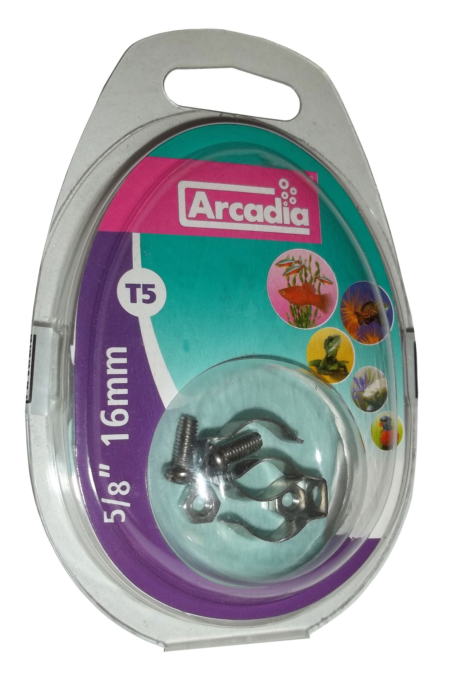 Arcadia AB5SSC Stainless Steel Clips, 16 mm