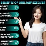 smim 6PCS Jaw Trainer Face Exerciser 3 Resistance Levels for Jawline view 6