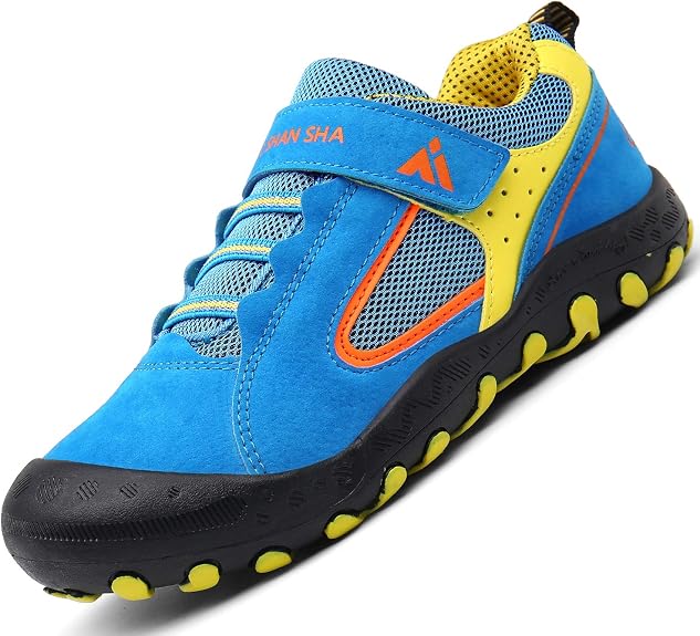 Mishansha Scarpe da Escursionismo Unisex Bambini Traspiranti Leggero 24-38  Scarpe urban-earth.co.uk