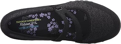 skechers sport women's breathe easy lovestory mary jane flat