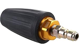 Tool Daily Quick Connect Turbo Nozzle Universal for Cold Water Pressure Washers, 2500 PSI